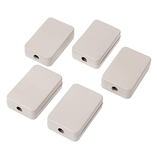 5 Stück 55 x 35 x 15 mm Gehäuseinstrument für Koffer, elektronisches Projekt, Metall-Klappklammern, Papierklemmen, Federklemmen, Ordner, Wäscheklammern für Bilder, Dokumenten-Set von ULIJTH