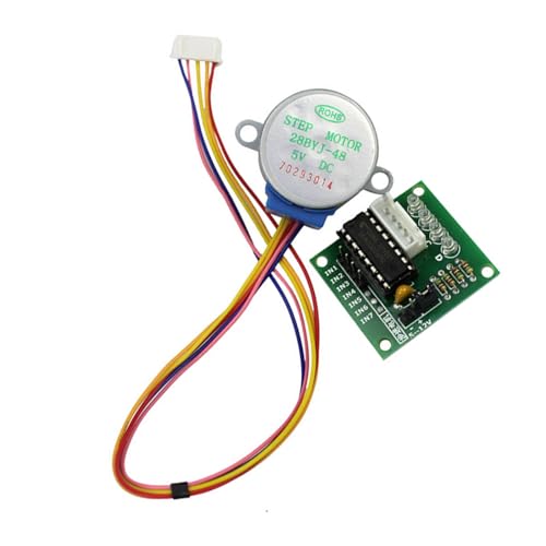 5V Schrittmotor Mit ULN2003 Treiberbrett Umfassender Schrittmotor Für Elektronik Und Mikrocontroller Experimente 5V Schrittmotor Mit ULN2003 Treiberbrett Umfassender Schrittmotor Für Elektronik Und Mikrocontroller Experimente von ULIJTH