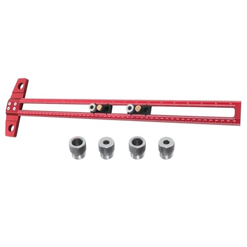 Aluminium T Quadrat Herrscher Mit Doppelmetrik/Zoll Skala Multifunktions Form Lineal Für Präzisionsabgabe Und Messmodellmodellungen von ULIJTH