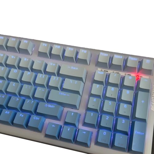 Anpassbare Tastenkappen mit Hintergrundbeleuchtung, 130 Stück, für mechanische Tastaturen, verbessert das Spielen und Tippen Anpassbare Tastenkappen mit Hintergrundbeleuchtung, 130 Stück, für mechanische Tastaturen, verbessert das Spielen und Tippen von ULIJTH