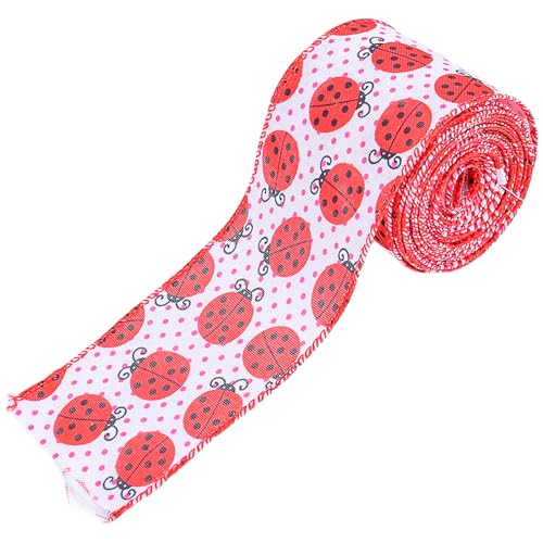 Drahtrandbänder Polkas Punkte Stoff Ribbon Handwerk Dekorativ Für Die Verpackung Party Dekorationen Haarbögen Drahtrandbänder Polkas Punkte Stoff Ribbon Handwerk Dekorativ Für Die Verpackung Party Dekorationen Haarbögen von ULIJTH