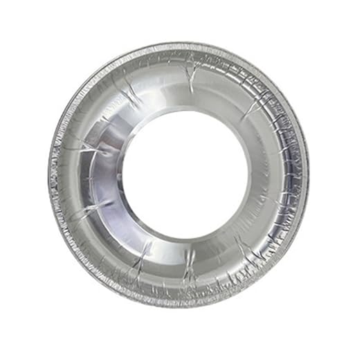 Einweggase Gase Brenner Liner Runden/quadratische Aluminiumfolien Herdbrenner Decken Herd Labber Liner Schutzstab von ULIJTH