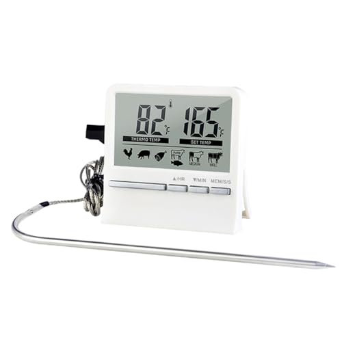 Fleischthermometer Mit Langen Sonden Digitales Fleischthermometer Kitchentimer Grillthermometer Lebensmittel Thermometer Lebensmittel Fleischthermometer Mit Langen Sonden Digitales Fleischthermometer Kitchentimer Grillthermometer Lebensmittel Thermometer Lebensmittel von ULIJTH