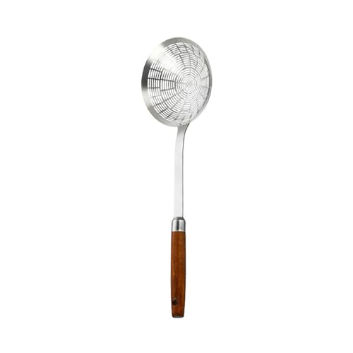 Große Schüssel Geschlitzte Löffel Bequemer Griffgriff Skimmerkäschen Zum Entleeren Und Kochen Von Metallküchen Utensilien Werkzeug Tool Tool von ULIJTH