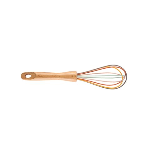 Holzgriff Eierschläger Handhold Silicon Whisks Manual Teigmixer Rührstange Für Backen Von Backen Küchenwerkzeug Silikon Whiskeln von ULIJTH