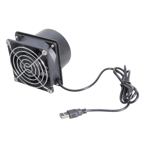 Kompakt 8 Cm USB Abgasgebläse Lüfterlüftungsventilator Für Die Verbesserung Von Luftströmen In 3D Druckergehäusen Und Lötstationen von ULIJTH