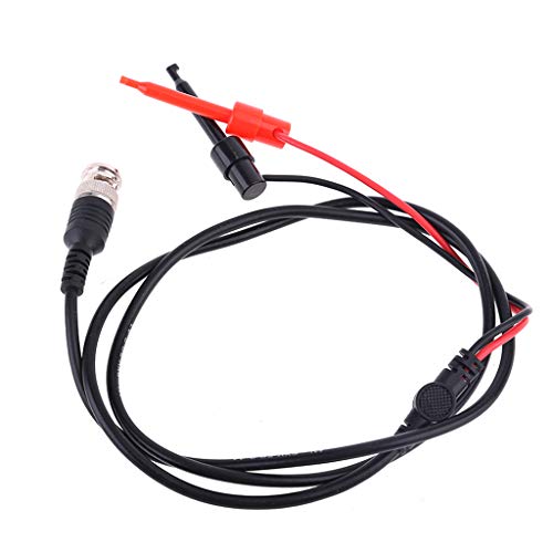 Konzentrisches Kabel zu doppeltem Testkolbenhaken für Testarbeiten für mechanische einfache Verbindung, 110 cm Minigrabber-Testschnur von ULIJTH