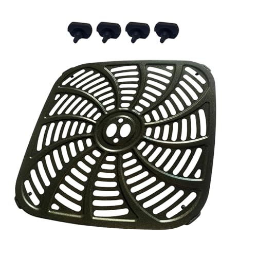 Luft Frittierkissenluft Frittierplatte Quadratluft Friteus Tablett Grillplatte Multifunktionales Kochwerkzeug Für GAF856 Air Fryers von ULIJTH