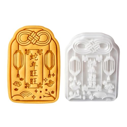 Mehrzweck Plastik Keks Stempel Chinesisches Neujahrsthemen Keksform Für Backbegeisterte Urlaubsfeier Accessoires Backform von ULIJTH