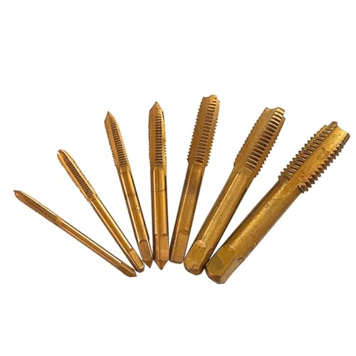 Metrische Set HSSS Handschrauben Gewinde Tappings Werkzeug 7PCS 3-12 Bohrbitbohrmaschine von ULIJTH