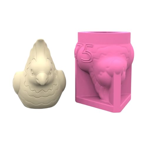Silikon Pflanzerform Silikonblütenschimmelpapagei Form Für Saftige Töpfe Und Heimatkreativ Crafting Vase von ULIJTH