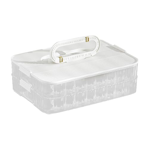 Stapelbare Knödelspeicherbox Mit Deckel Lebensmittelkonservierung Crissper Container Hülle Wasserdichte Küchenorganisation Werkzeug Lasagna Lagerbehälter Stapelbare Knödelspeicherbox Mit Deckel Lebensmittelkonservierung Crissper Container Hülle Wasserdichte Küchenorganisation Werkzeug Lasagna Lagerbehälter von ULIJTH