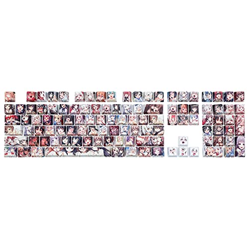ULIJTH 108 Tasten/Set OEM Anime Themed Satellite Keycaps PBT Dye Sublimation Keycaps For MX ULIJTH 108 Tasten/Set OEM Anime Themed Satellite Keycaps PBT Dye Sublimation Keycaps For MX von ULIJTH