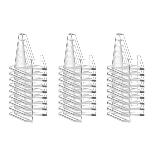 ULIJTH Einfacher Klarer Acrylmünzenlager Rack Münzständer Praktisches Display Rack Für Ausstellungen Und Büroschmelzhausregal ULIJTH Einfacher Klarer Acrylmünzenlager Rack Münzständer Praktisches Display Rack Für Ausstellungen Und Büroschmelzhausregal von ULIJTH