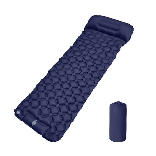 ULIJTH Einzelpersonen-Pad, Camping-Luftbett für Outdoor-Rucksackreisen, Campingmatte, leichte Aufblasmatte ULIJTH Einzelpersonen-Pad, Camping-Luftbett für Outdoor-Rucksackreisen, Campingmatte, leichte Aufblasmatte von ULIJTH