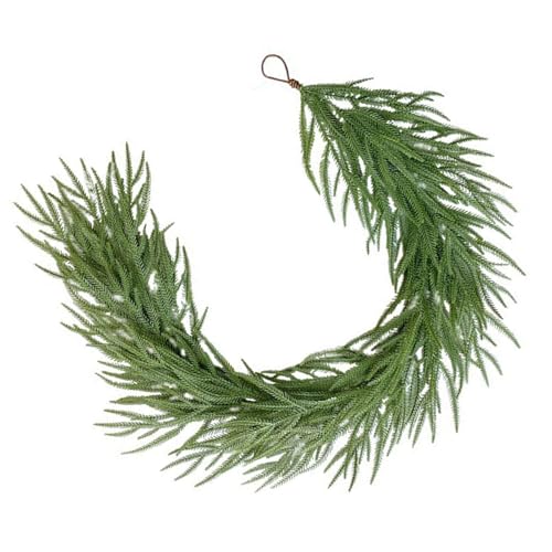 ULIJTH Künstliche Kiefern Weinrebe Hängepflanze Für Weihnachtsfeier Mittelstücke Dekoration Garten Innen Und Außendekoration Weihnachtspflanze ULIJTH Künstliche Kiefern Weinrebe Hängepflanze Für Weihnachtsfeier Mittelstücke Dekoration Garten Innen Und Außendekoration Weihnachtspflanze von ULIJTH
