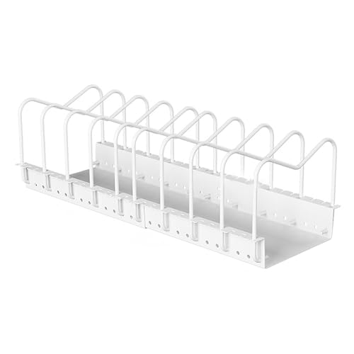 ULIJTH Modernes Geldbörsen-System mit anpassungsfähigen Handtaschenregalen, Trennwänden, Fächer-Design, platzsparend, für Schränke, Schlafzimmer, platzsparendes Geldbörsenregal von ULIJTH