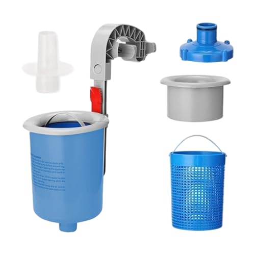 ULIJTH Pool Supply Skimmer Boden schwimmend Zubehör Korb Wandhalterung Befestigung aufblasbar mit verstellbarer Halterung von ULIJTH