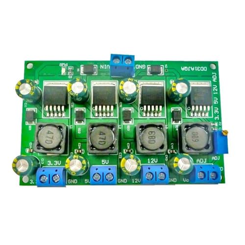 ULIJTH Programmierbares Multiple Kanal Stromversorgungsmodul Mit 3 3 V/5V/12 V Einstellbarer Ausgangswandlerreglermodul ULIJTH Programmierbares Multiple Kanal Stromversorgungsmodul Mit 3 3 V/5V/12 V Einstellbarer Ausgangswandlerreglermodul von ULIJTH