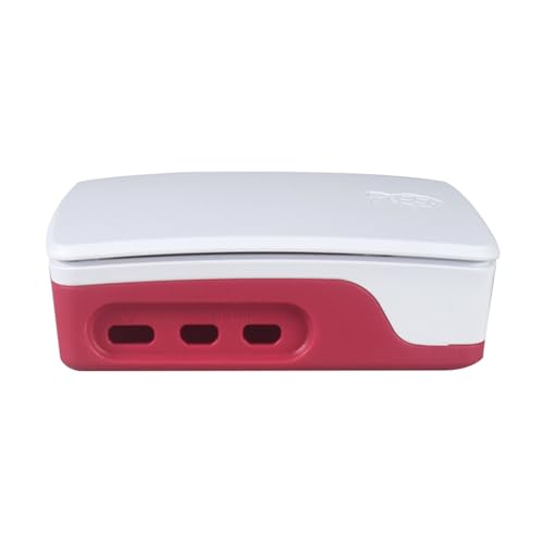 ULIJTH Rötung/weiße Hülle Mit Temperaturgesteuerter Lüfter Hülle Schale Schutzkasten Kunststoffkoffer Für RPI 5B Development Board ULIJTH Rötung/weiße Hülle Mit Temperaturgesteuerter Lüfter Hülle Schale Schutzkasten Kunststoffkoffer Für RPI 5B Development Board von ULIJTH
