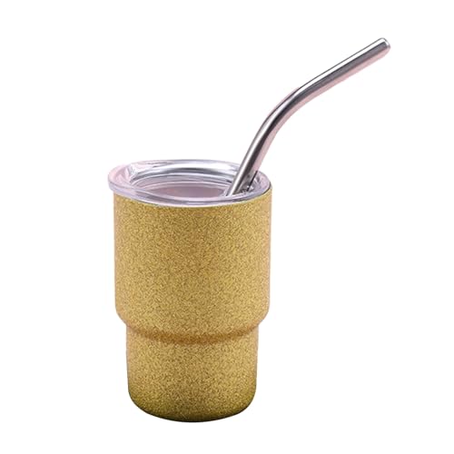 Unique Wine Cups Tassen Edelstahl Weinbecher Schnittgläser Mit Stroh von ULIJTH