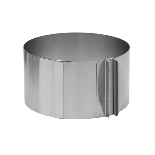 Verstellbare Runde Kuchen Mousses Formen Ringe Kuchen Dekorieren Formen Edelstahl Backringe Backen Lieferungen Verstellbare Edelstahl Stähle Lieferungen von ULIJTH