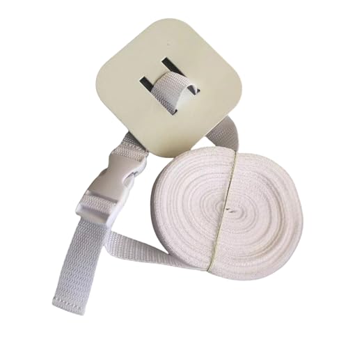 Verstellbarer Stabilisator für Kinderbett mit hochwertigem Nylon, rutschfester Geländer-Verschluss für Babybett-Prävention, rutschfester Krippen-Verankerungsgurt von ULIJTH