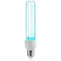 25 w E27 UV-Desinfektionslampe Quarzröhre 254 nm UVC-Sterilisation mit Ozon 360°-Beleuchtungswinkel Ulisem von ULISEM