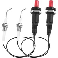 Ulisem - 2er-Set Piezozünder, Gasanzünder, Piezozündnadel, Piezozündung, Piezozündung, Piezozündung, Piezozündung, Zündung für Gasgrill, Drehspieß, Ulisem - 2er-Set Piezozünder, Gasanzünder, Piezozündnadel, Piezozündung, Piezozündung, Piezozündung, Piezozündung, Zündung für Gasgrill, Drehspieß, von ULISEM