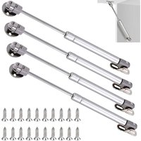 4er-Set Gasdruckfedern 200 n – Hebefedern für Schränke mit Stoßdämpfern, Schließscharnieren - Ulisem von ULISEM