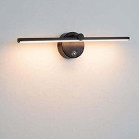 Dimmbare LED-Spiegelleuchten mit Schalter, 300° drehbare Badezimmer-Wandleuchte, led, 8 w, 4000 k, Badezimmerspiegellampe Dimmbare LED-Spiegelleuchten mit Schalter, 300° drehbare Badezimmer-Wandleuchte, led, 8 w, 4000 k, Badezimmerspiegellampe von ULISEM