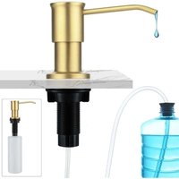 Eingebauter Seifenspender, Seifenspender für die Küchenspüle, eingebauter Seifenspender mit Flaschenverlängerungsset, Nachfüllung von oben, von ULISEM
