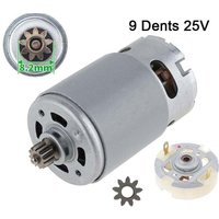 RS550 Gleichstrommotor mit 9 Zähnen – Bürstenmotor – 25 v, plus 1 x 9 Zähne und Service-Bürstenhalter - Ulisem RS550 Gleichstrommotor mit 9 Zähnen – Bürstenmotor – 25 v, plus 1 x 9 Zähne und Service-Bürstenhalter - Ulisem von ULISEM