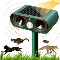 Ulisem - Solar-Ultraschall-Katzenvertreiber für den Außenbereich, Katzenvertreiber, einstellbare Empfindlichkeit und Frequenz, von ULISEM