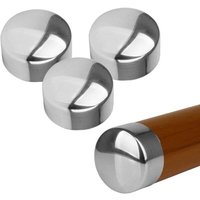 Ulisem, 2 Paar 45 mm Handlauf-Endkappen, Armlehnen-Endabdeckung für Handlauf-Endabdeckung Ulisem, 2 Paar 45 mm Handlauf-Endkappen, Armlehnen-Endabdeckung für Handlauf-Endabdeckung von ULISEM