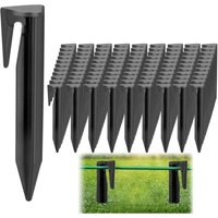 Ulisem - 100 Stück Mähroboter-Drahtpfähle, Befestigungspfähle für Begrenzungsdraht, Haken für Mähroboter, Hakenzubehör für Ulisem - 100 Stück Mähroboter-Drahtpfähle, Befestigungspfähle für Begrenzungsdraht, Haken für Mähroboter, Hakenzubehör für von ULISEM