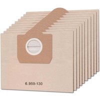 10er-Pack Staubsaugerbeutel für Kärcher 6.959-130.0 WD3 WD3P MV3 A2204 A2254 A2604 Nass- und Trockensauger, Ersatz-Papierfilterbeutel, Staubbeutel von ULISEM