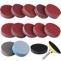 Ulisem - 120 Stück 50 mm Schleifscheiben mit Körnung 60, 80, 120, 180, 240, 400, 600, 800, 1000, 1200, 2000, 3000 zum Schleifen, Fräsen, Gravieren. Ulisem - 120 Stück 50 mm Schleifscheiben mit Körnung 60, 80, 120, 180, 240, 400, 600, 800, 1000, 1200, 2000, 3000 zum Schleifen, Fräsen, Gravieren. von ULISEM