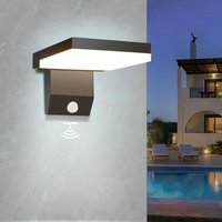 Ulisem 18 W Außenwandleuchte mit Bewegungsmelder, 6000 K Außenwandbeleuchtung, moderne IP66 wasserdichte Wandbeleuchtung für Haus, Veranda, Garage, 1 Ulisem 18 W Außenwandleuchte mit Bewegungsmelder, 6000 K Außenwandbeleuchtung, moderne IP66 wasserdichte Wandbeleuchtung für Haus, Veranda, Garage, 1 von ULISEM