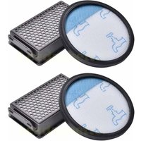 2 Filterset für Staubsauger Rowenta RO3731EA RO3753EA RO3786EA RO3718EA RO3724EA RO3798EA Moulinex Tefal Compact Power Cyclonic, Alternative zu von ULISEM