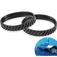 Ulisem - 2 anpassbare Ketten für Zodiac MX6 MX8 MX9, Baracuda R0526100 Pool Cleaner Robot Reifen Ulisem - 2 anpassbare Ketten für Zodiac MX6 MX8 MX9, Baracuda R0526100 Pool Cleaner Robot Reifen von ULISEM