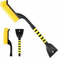 Ulisem 2-in-1 Eiskratzer und Schneebürste, abnehmbarer Schaber mit rutschfestem, weichem Griff für Auto-Windschutzscheibe und Fenster (ABS, Ulisem 2-in-1 Eiskratzer und Schneebürste, abnehmbarer Schaber mit rutschfestem, weichem Griff für Auto-Windschutzscheibe und Fenster (ABS, von ULISEM