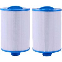 2er-Pack Jacuzzi-Filterkartuschen für Spa, Unicel 6CH-940, Pleatco PWW50P3, Waterway Front Access Skimmer und Filbur FC-0359 von ULISEM