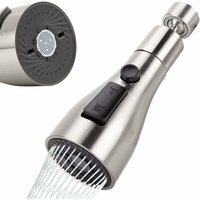 Ulisem 360° drehbarer Küchenarmatur-Sprüher FM22/M24, 3 Modi, Küchenspülen-Sprühkopf, Küchenarmatur-Sprüher, wassersparender Wasserhahn-Adapter, von ULISEM