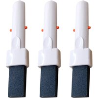 Ulisem 3er-Pack Bimssteine zur Poolreinigung mit Clip-On-Griff zum Entfernen von Flecken aus Pools, Spas und Badezimmern. Ideal für Hausbesitzer. von ULISEM