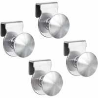 Ulisem 4 Stück Glastürgriffe aus Edelstahl, kein Bohren erforderlich, für 5–8 mm dicke Türen Ulisem 4 Stück Glastürgriffe aus Edelstahl, kein Bohren erforderlich, für 5–8 mm dicke Türen von ULISEM