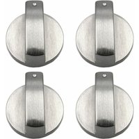 Ulisem - 4 Stück Herdknöpfe Gasherdknöpfe Metall Gasherdknöpfe Gasherdknopfsteuerung Metallherdknöpfe für die Küche 6 mm von ULISEM