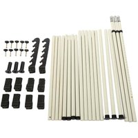 Ulisem 4-poliger, verstellbarer, robuster Kleiderbügel für Zuhause, einzelner Kleiderständer für Schrank, Kleiderschrank, Schlafzimmer Ulisem 4-poliger, verstellbarer, robuster Kleiderbügel für Zuhause, einzelner Kleiderständer für Schrank, Kleiderschrank, Schlafzimmer von ULISEM