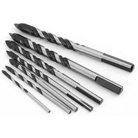 Ulisem 5-teiliges Mehrmaterial-Bohrerset für Keramik, Fliesen, Beton, Ziegel, Glas, Kunststoff und Holz, 6, 6, 8, 10, 12 mm, Wolframkarbidspitze. Ulisem 5-teiliges Mehrmaterial-Bohrerset für Keramik, Fliesen, Beton, Ziegel, Glas, Kunststoff und Holz, 6, 6, 8, 10, 12 mm, Wolframkarbidspitze. von ULISEM