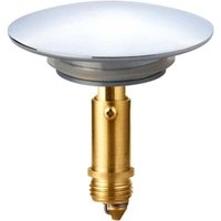 Ulisem 66 mm Click-Clack Pop-Up-Ablaufgarnitur für Badezimmer- und Küchenspüle, massives Messing, Chrom-Finish Ulisem 66 mm Click-Clack Pop-Up-Ablaufgarnitur für Badezimmer- und Küchenspüle, massives Messing, Chrom-Finish von ULISEM